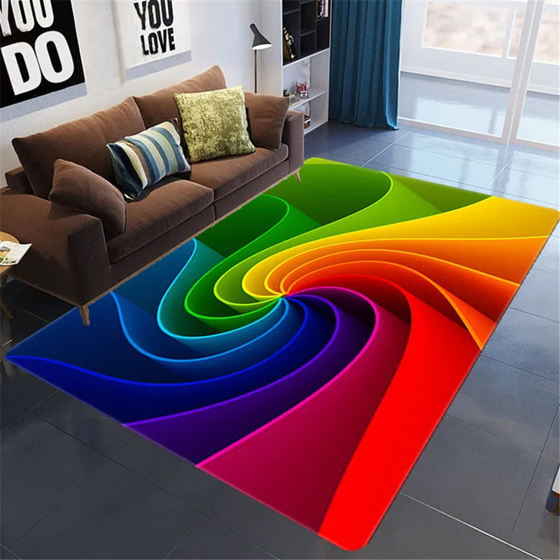 

Latest home decoration 3D carpet decoration bedroom corridor kitchen carpet doormat flannel balcony carpet area home living room