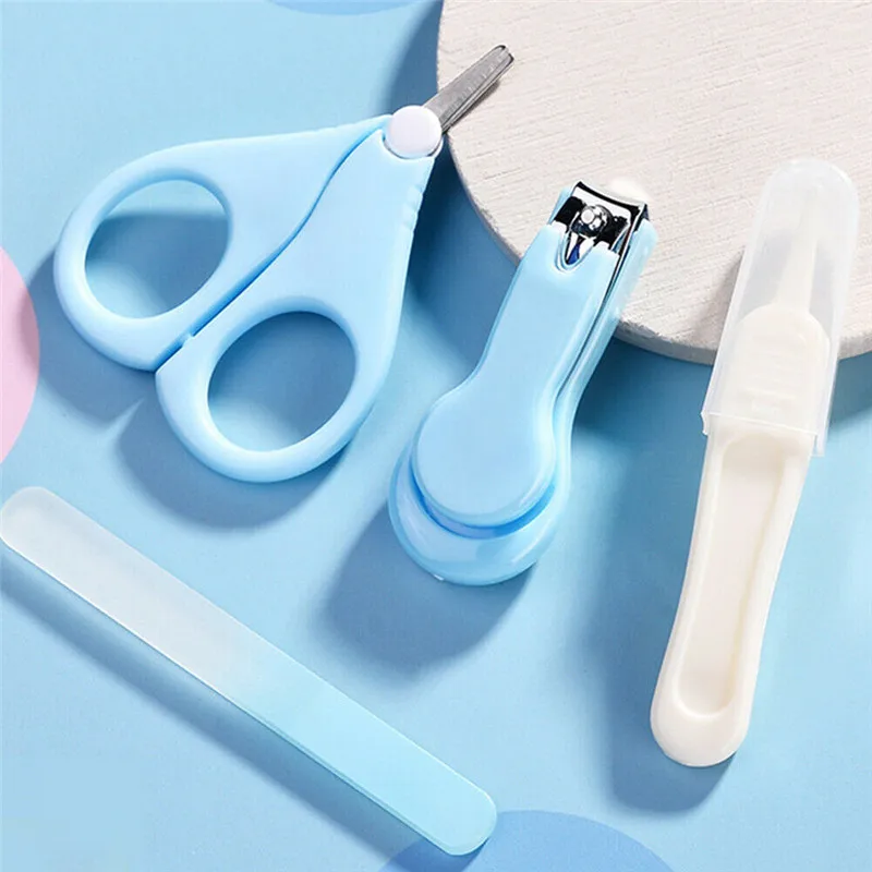 4 шт./коркорт. Инструмент для дизайна ногтей младенцев безопасная машинка стрижки