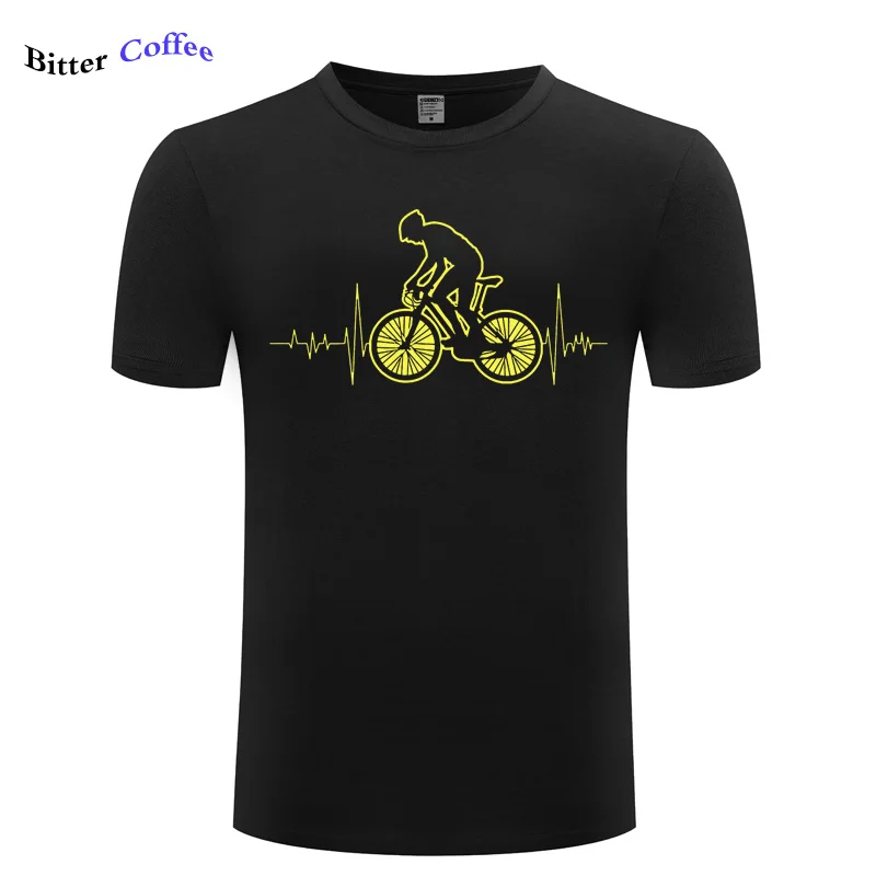Забавная футболка для езды на горном велосипеде брендовая одежда велосипедная с