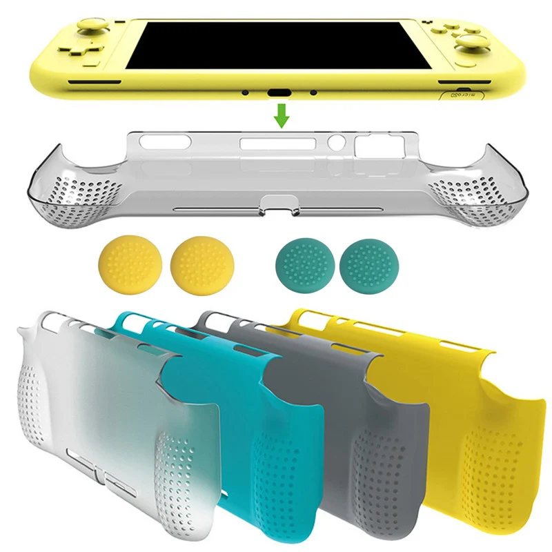 Противоударный защитный чехол из поликарбоната с ручкой для Nintendo Switch Lite Mini 2019