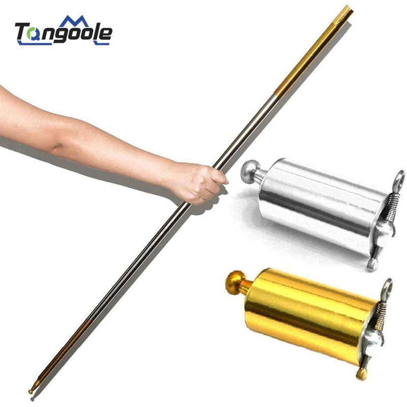 

Staff Portable Martial Arts Metal Magic Pocket Bo Staff- New High Quality Pocket Outdoor Sport Stainless Steel Silve