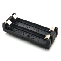 masterfire 400pcslot plastic 2 x 1 5v aaa battery holder shell smd smt 2aaa batteries storage box case with pins high quality