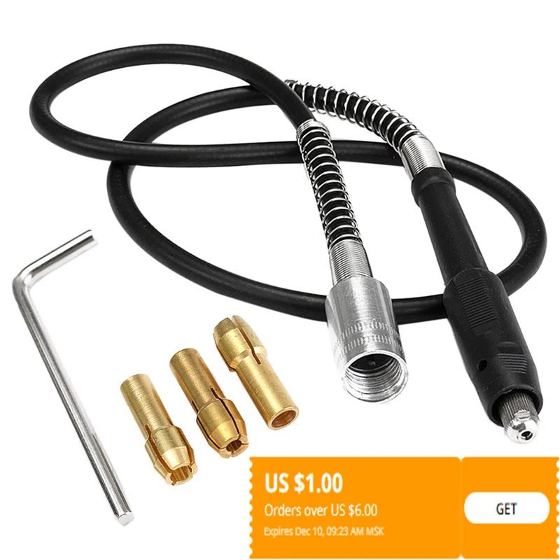 42 дюйма 107 см Проводные шлифовальные электрические гибкий вал для Dremel мощность