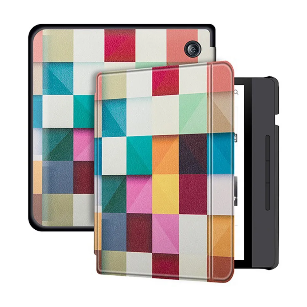 New Arrival Cover For Tolino Vision 5 7Inch 2019 Protective Magnetic E-readerr Case Slim Stand Leather Case#G35 | Компьютеры и офис