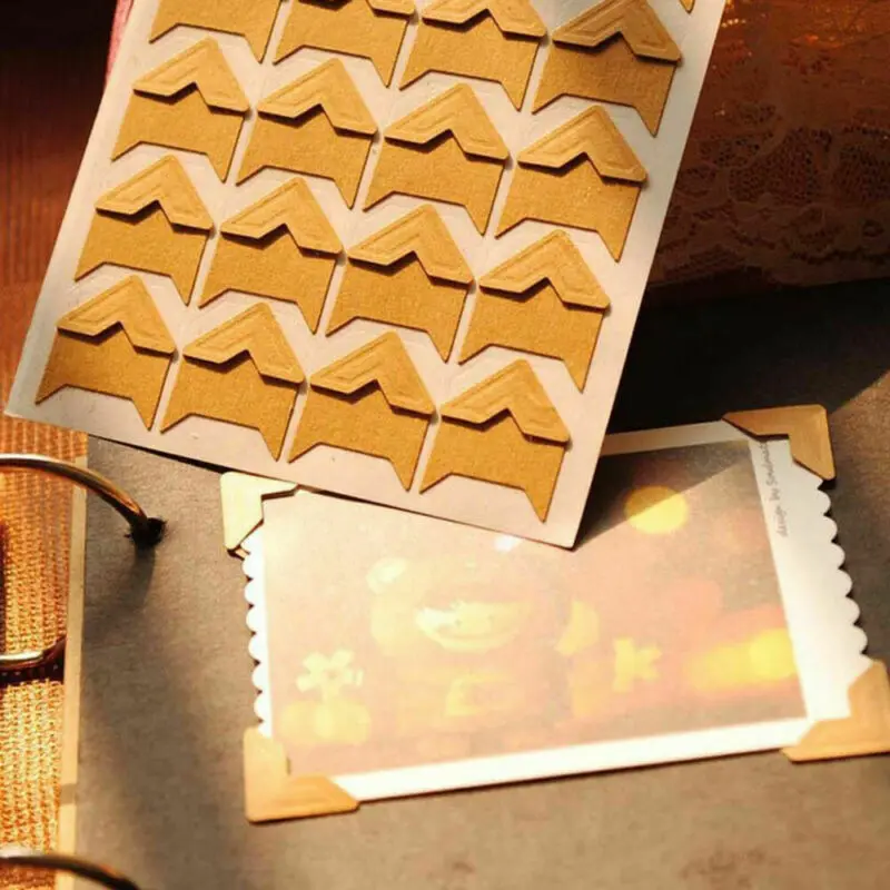 120 шт. самоклеящиеся уголки для фоторамки | Дом и сад