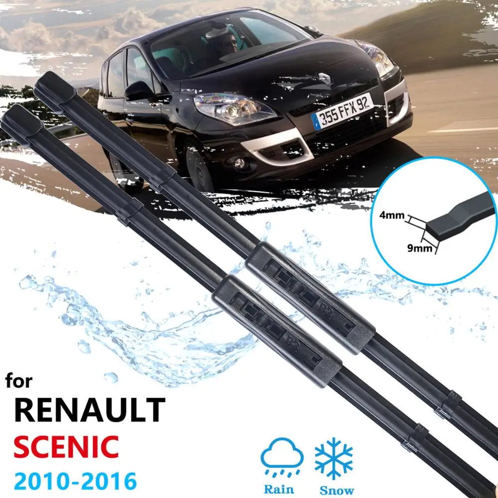 

Car Wiper Blade for Renault Grand Scenic III XMOD 2010~2016 Front Windshield Wipers Car Accessories 2011 2012 2013 2014 2015