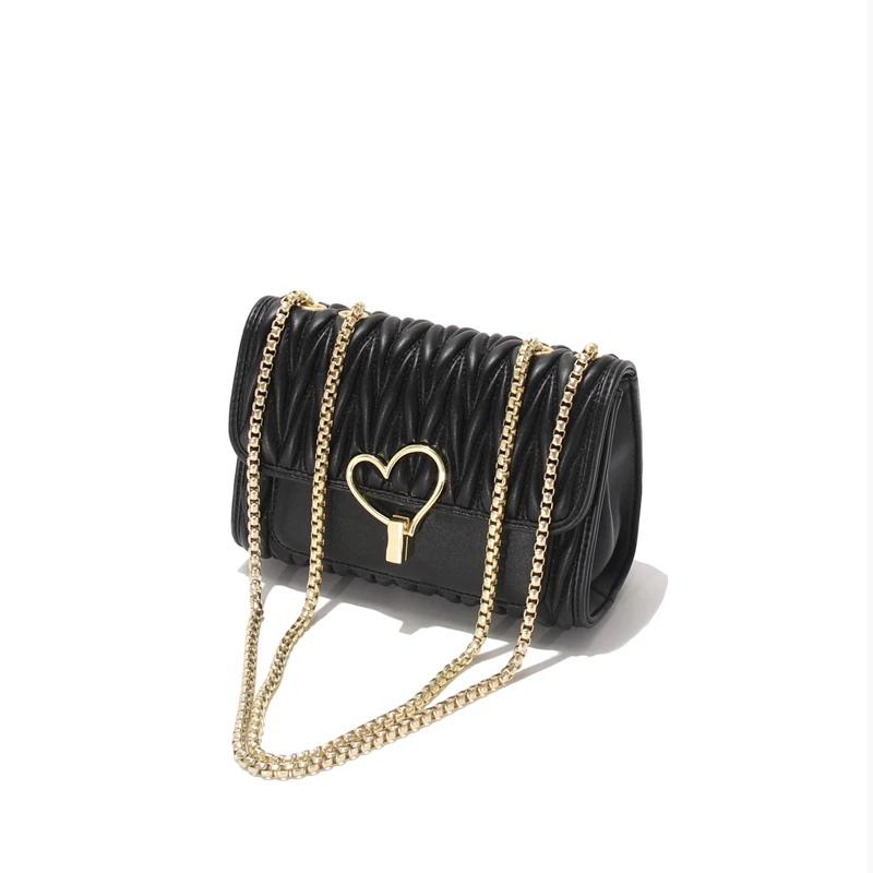 

Women's Classic Small Square Chain Single Shoulder Messenger Fold Bag CT37613