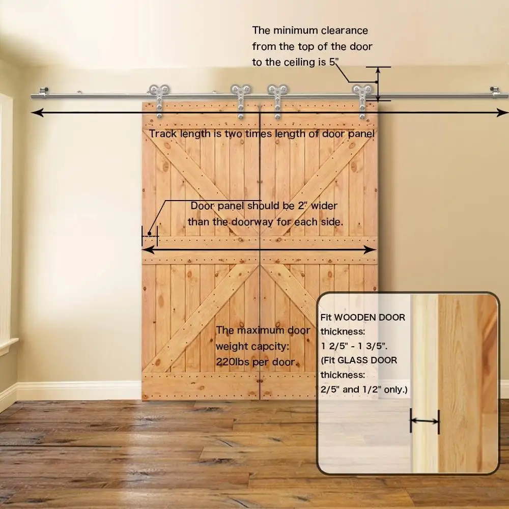 Оборудование для раздвижной двери сарая y-образные ролики из нержавеющей стали