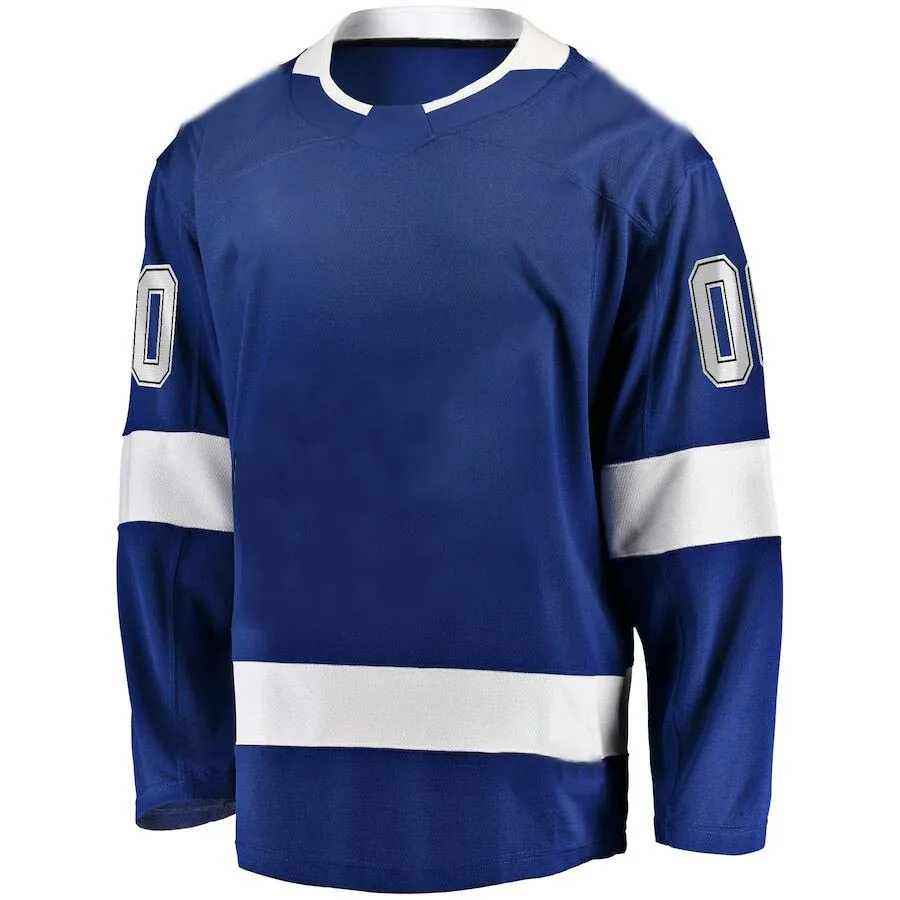 

Custom American Hockey Jerseys Sports Fans Tampa Bay Jersey Tyler Johnson Steven Stamkos Victor Hedman Andrei Vasilevskiy Shirt