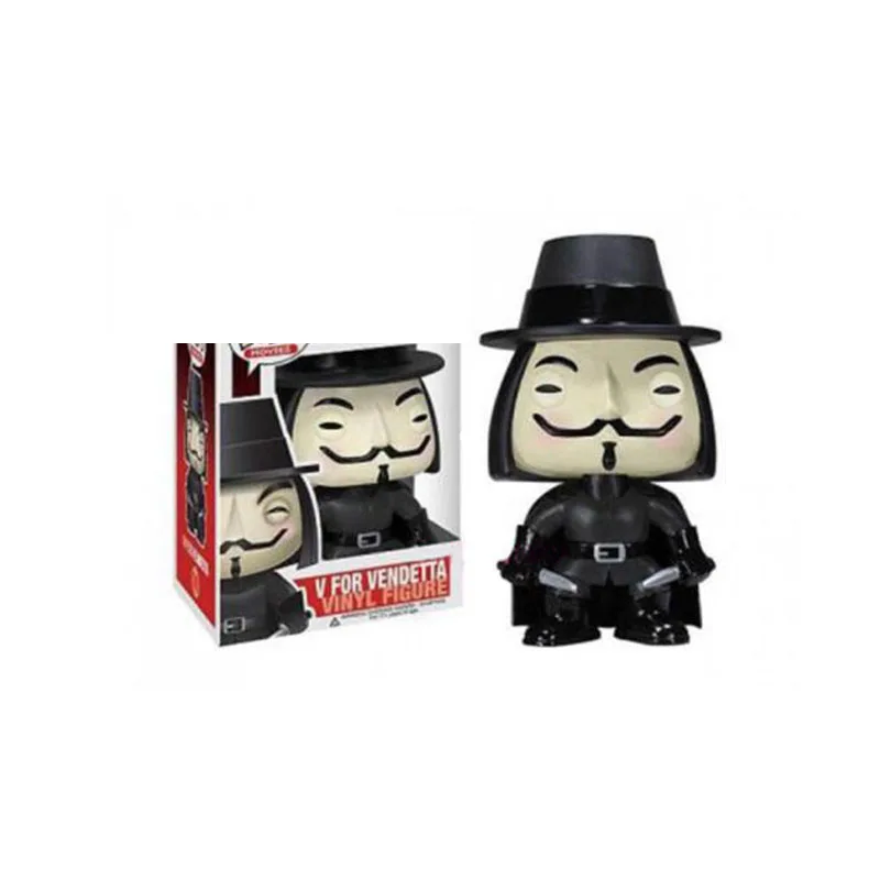 Виниловая фигурка FUNKO V для вендетты 10 см экшн фигурки модели игрушек