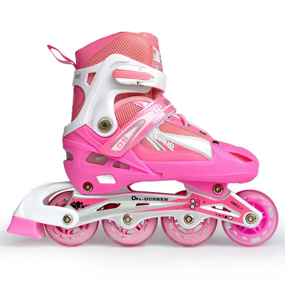 

Inline skates new adult roller skates adjustable aluminum stand with flash wheels fashion skates exercise
