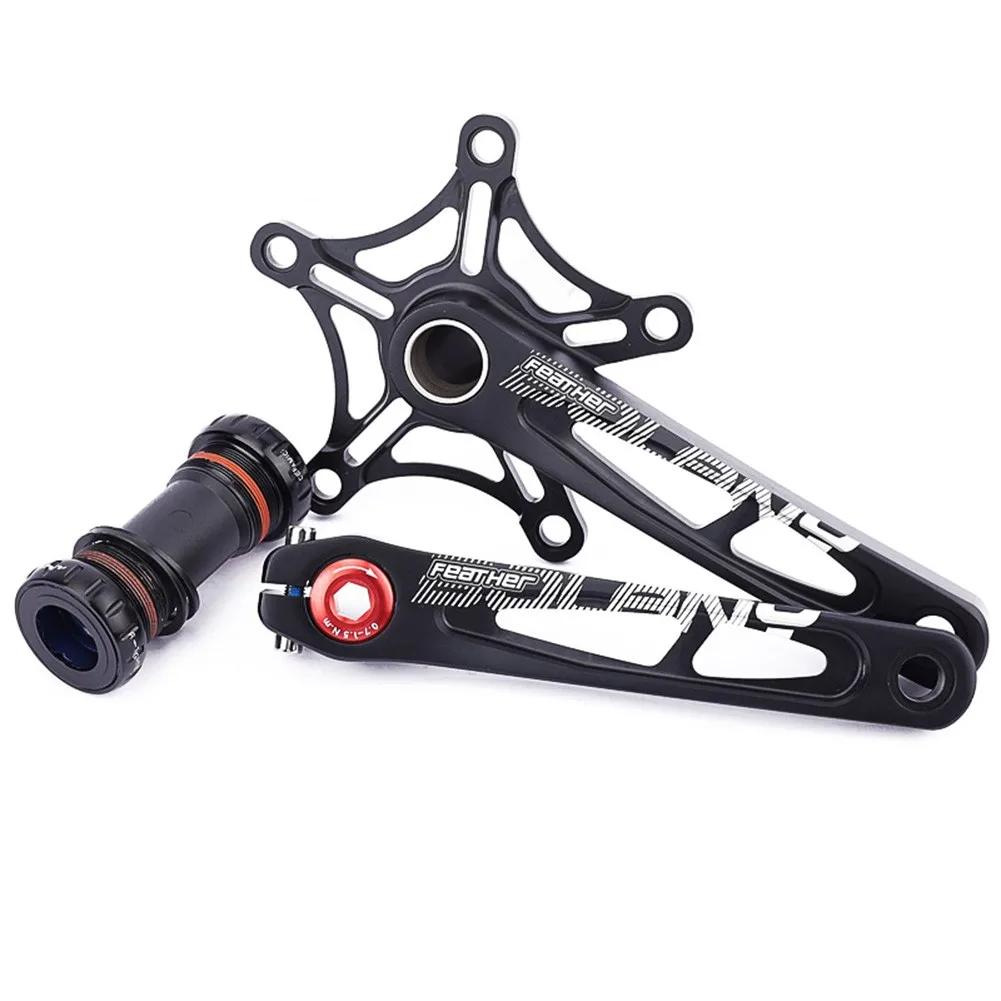 

Folding Bike 170MM Crankset Crank Arm Bottom Bracket Kit For Brompton Bicycle BCD 130MM BB Tools Cycling Aprts Accessories