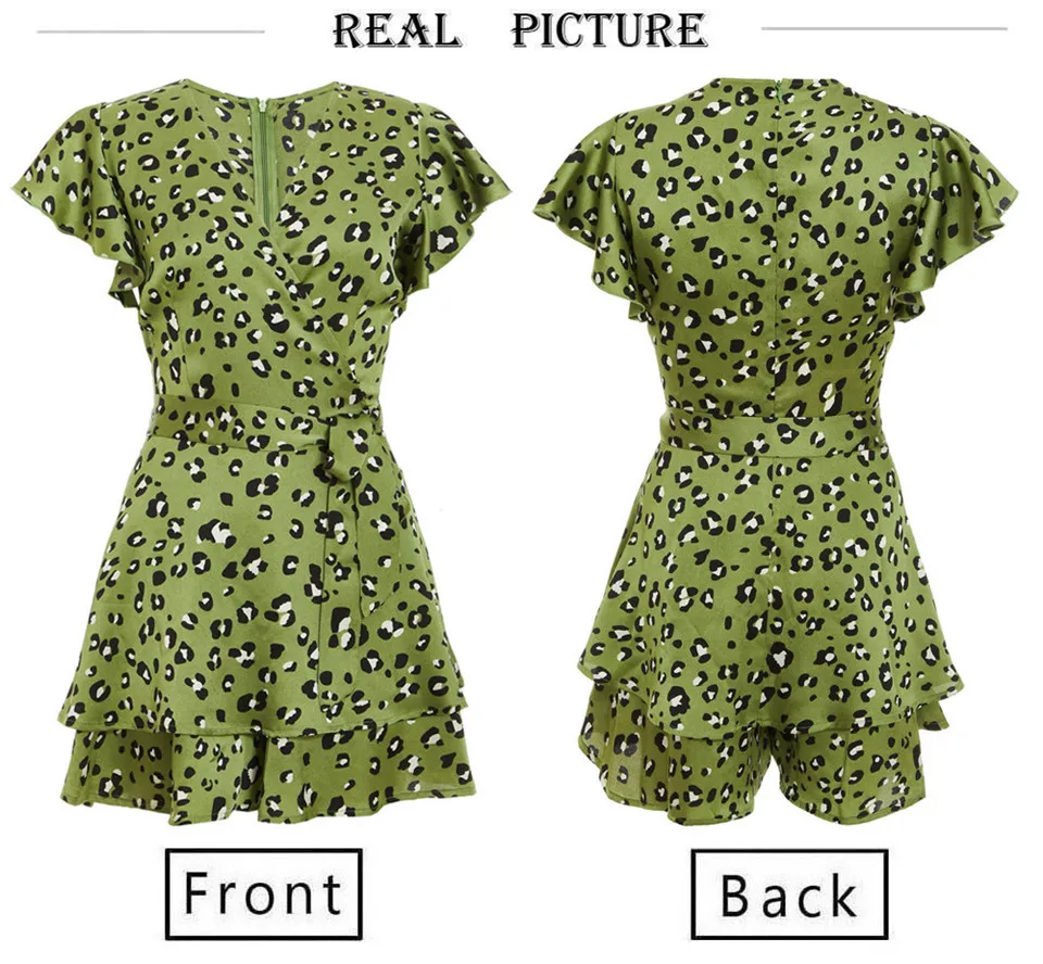 

Loosky Summer Dress Women Belt Bandage Dress Streetwear Slim Sexy Short Dress V Neck Cascading Ruffles Chiffon Print Mini Dress