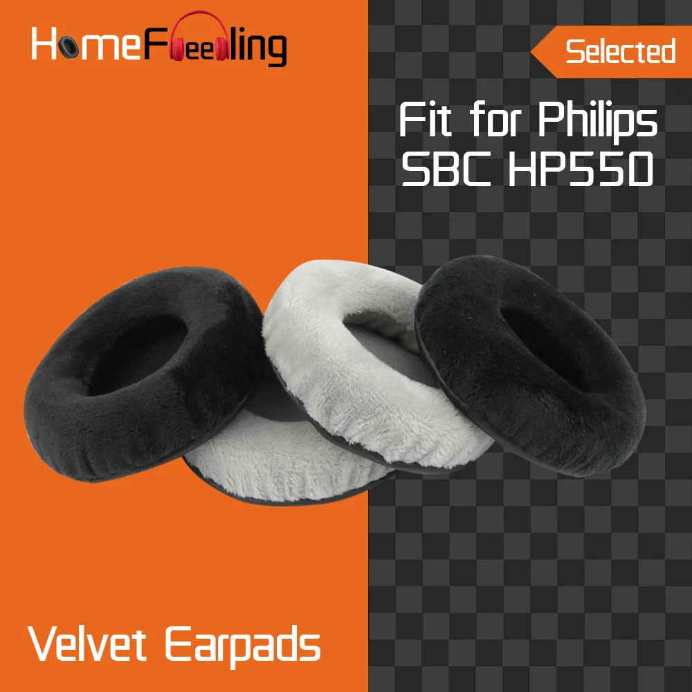 

Homefeeling Earpads for Philips SBC HP550 Headphones Earpad Cushions Covers Velvet Ear Pad Replacement