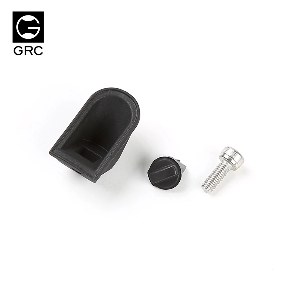 Автомобильные запчасти RC TRX4 из мягкой резины черный топливный бак крышка с