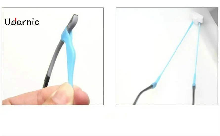 Детский силиконовый держатель для очков и ремешок шнура на шею + фотокрючки