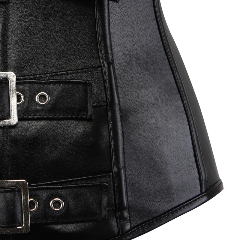 Стимпанк Ремни Корсеты и бюстье Сексуальная Женская Искусственная кожа корсет