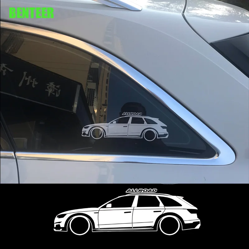 

Наклейки на окна Allroad для Audi A4, 2 шт.
