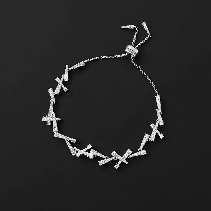 

Новые блестящие браслеты, регулируемый браслет, высокое качество, женский подарок, оригинал 1:1 для девушки