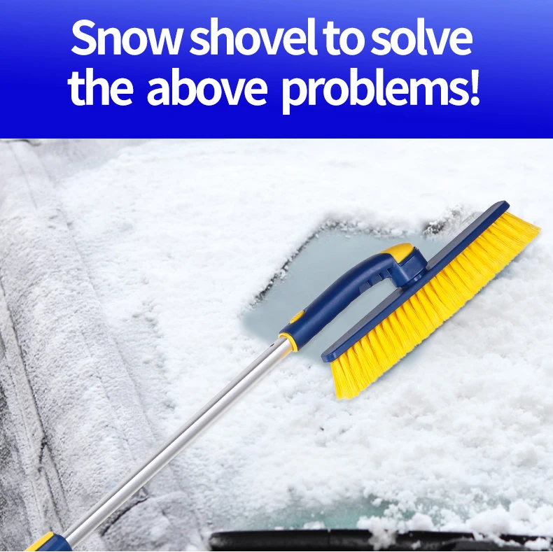 Magical Car Ice Scraper Auto Snow Brush Glass Snow Remover Car Windshield Cleaner Tool Broom Car Wash Accessories Winter Tools