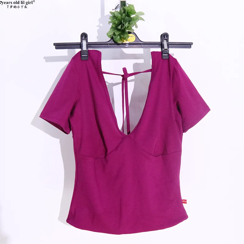 Женский тренировочный топ для танца живота из эластичного хлопка