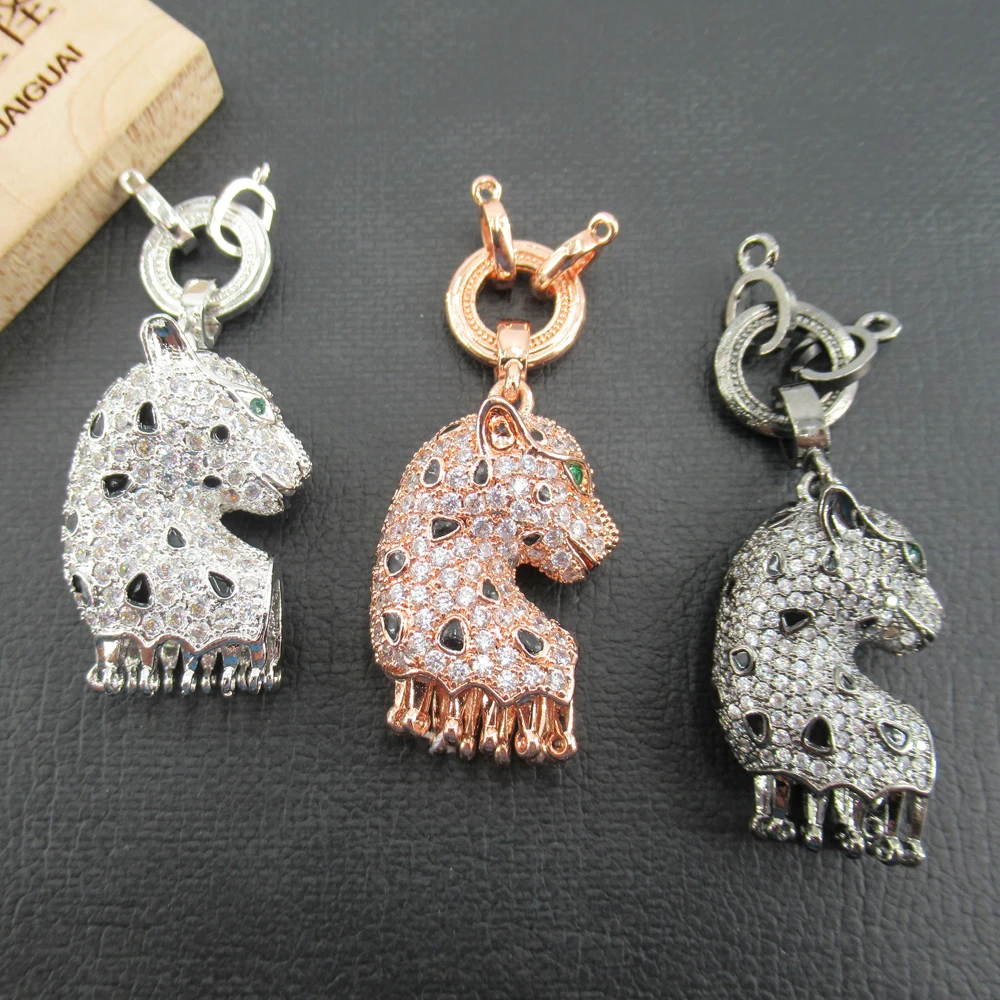 

APDGG 1 Pc 20x60mm Gold Plated Cubic Zirconia Micro Pave Connector Necklace Bracelet Pendant Jewelry DIY Findings