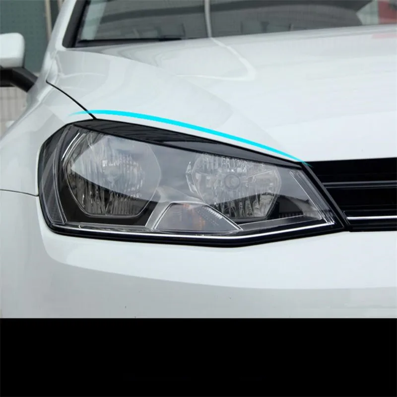 

Модные автомобильные аксессуары, крышка фары из АБС-пластика, крышка лампы, модификация крышки капота для Фольксваген Гольф 7 MK7