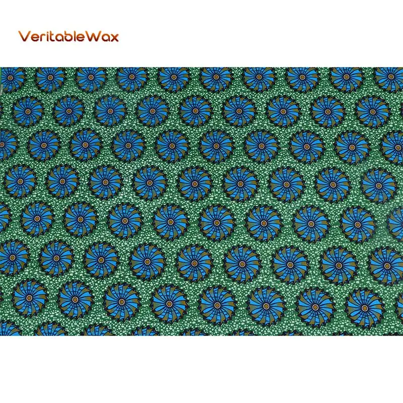 Новая африканская ткань bintarealWax принты африканская последняя tissu воск Анкара Африканский Воск печатная Ткань 6 ярдов FP6008