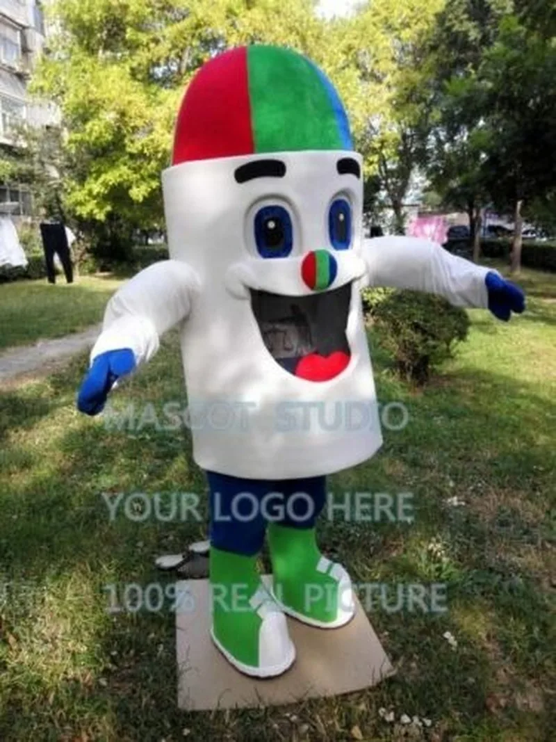 

New Top Sale Ice Cream Mascot Costume Suit Cosplay Party Game Dress Outfit Halloween Adult Cosplay Unisex Hallowen Gift