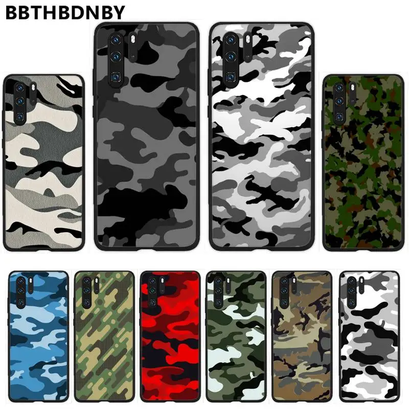 

Camouflage Pattern Camo military Army Phone Case For Huawei Y5 Y6 II Y7 Y9 PRIME 2018 2019 NOVA3E P20 PRO P10 Honor 10