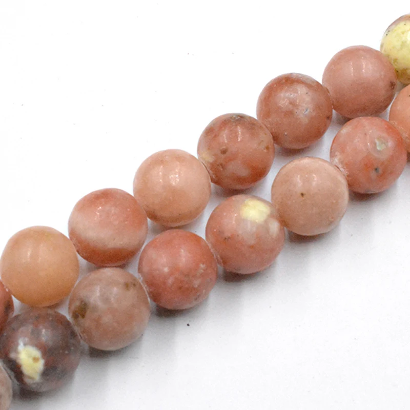 

Бусины Из Натурального Красного камня, 6/8/10/12/14 мм