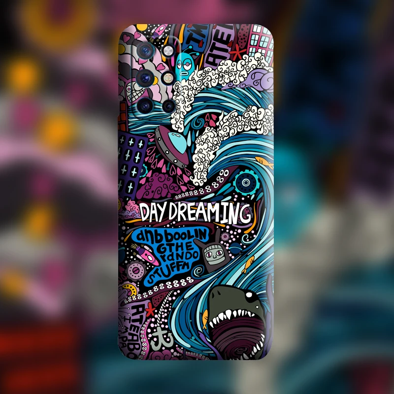 

Graffiti daydreaming Plastic hard shell case For oneplus 10 PRO 8 Pro 7T Pro 7 Pro 8T 9 PRO 9RT case cover