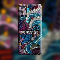 graffiti daydreaming plastic hard shell case for oneplus 8 pro 7t pro 7 pro 8t 9 pro 9rt case cover