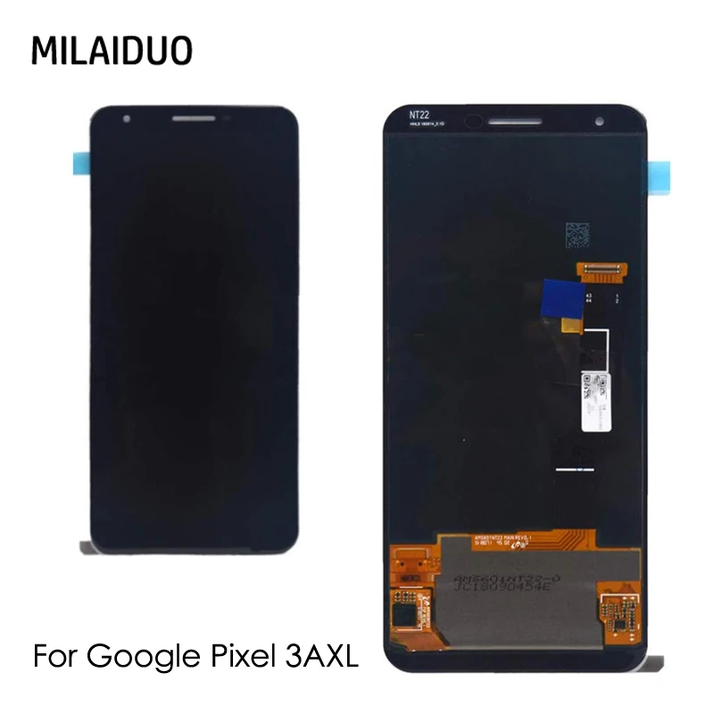 

ЖК-дисплей 6,0 ''для Google Pixel 3A XL, фотографический черный без рамки