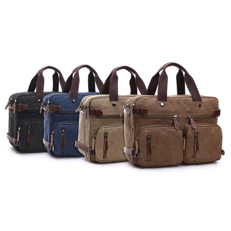 

Men Backpack New Big Laptop Multifunction Canvas Men Shoulder Bag Designer Large Capacity Backpack Men Male Travel Tote Bags