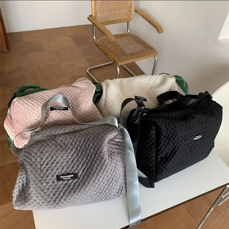 

Bags Women's Shoulder Cross body Large Capacity Gym Bags Lightweight Pillow Bags Tote Bags All Match Leisure Travel Toast Bag