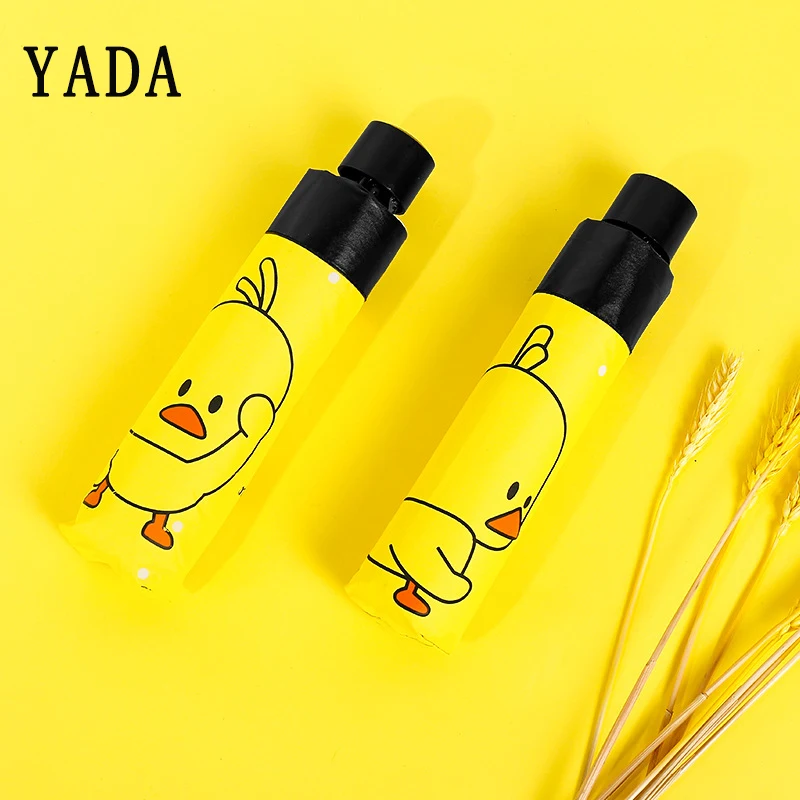 YADA высокого качества с принтом желтого миньона для уточка зонтик Зонт от дождя