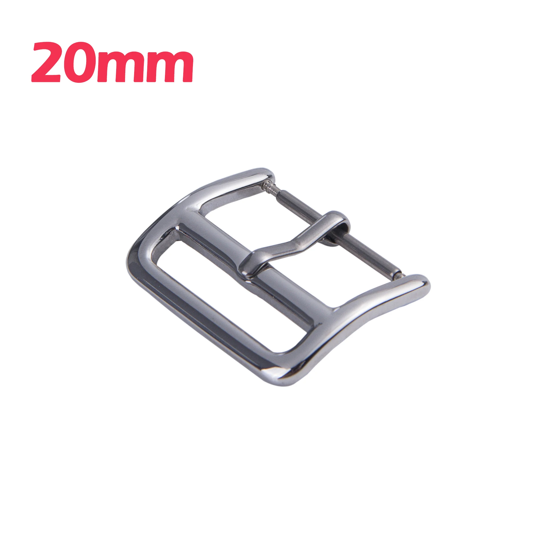 50 шт. 16 мм 18 мм 20 мм 22 мм DIY для Apple/samsung Horloge band Gesp knop Roestvrij Staal Zilver gepolijst Horlogeband Pin Gespen