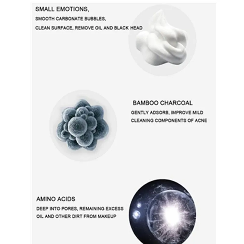 Горячая Распродажа маска для лица черная детоксикация аминокислота очистка