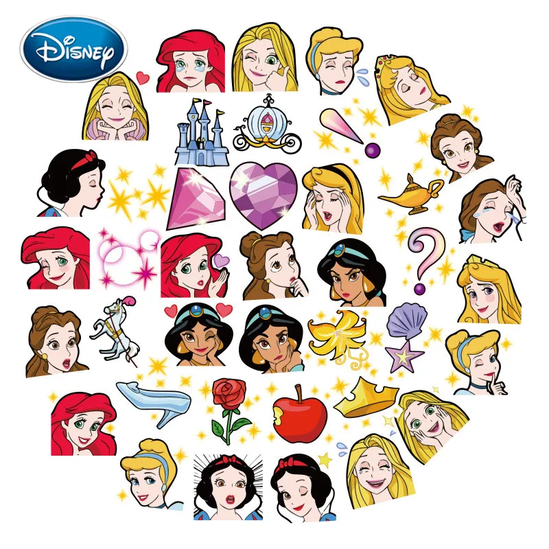 Дисней для выведения токсинов 40 шт милая девочка принцесса история Xiong Минни