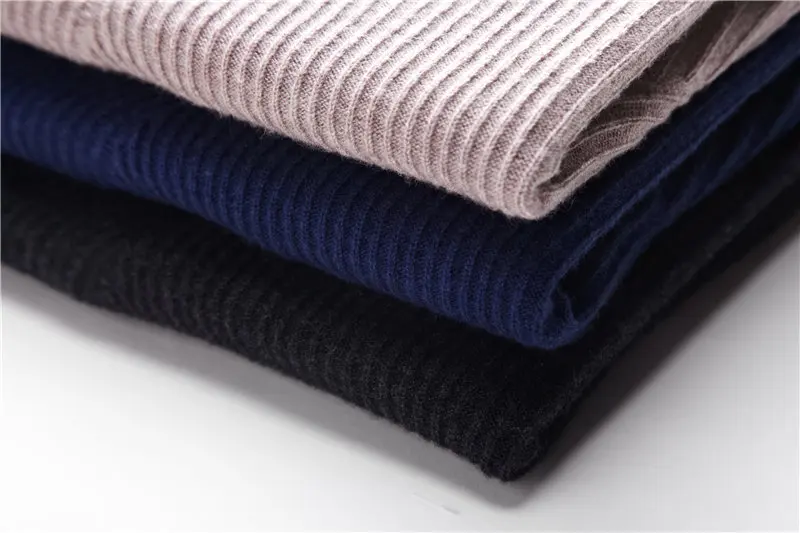 UCAK бренд мериносовой шерстяной мужской свитер уличная Slim Fit Pull Homme Осень Зима Водолазка свитера кашемировый пуловер для мужчин U3046