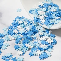 1000pcs per bag ceramics beads 4 6mm snowflake flower fruit shape colorful polymer clay for jewelry bracelets necklace diy