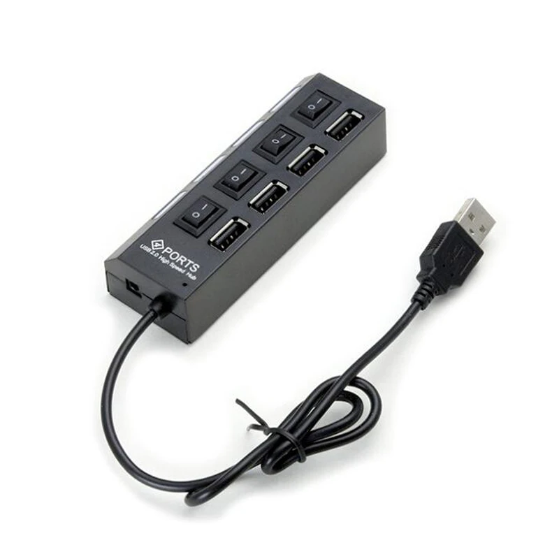 USB 4/7 концентратор с несколькими портами 2 0 порт s Высокоскоростной