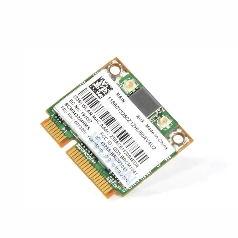 Карта для Lenovo FRU 60Y3251 Broadcom BCM943224HMS BCM943224 Mini PCI-e, беспроводная плата Wi-Fi, карта X130E X121E X131E X140E