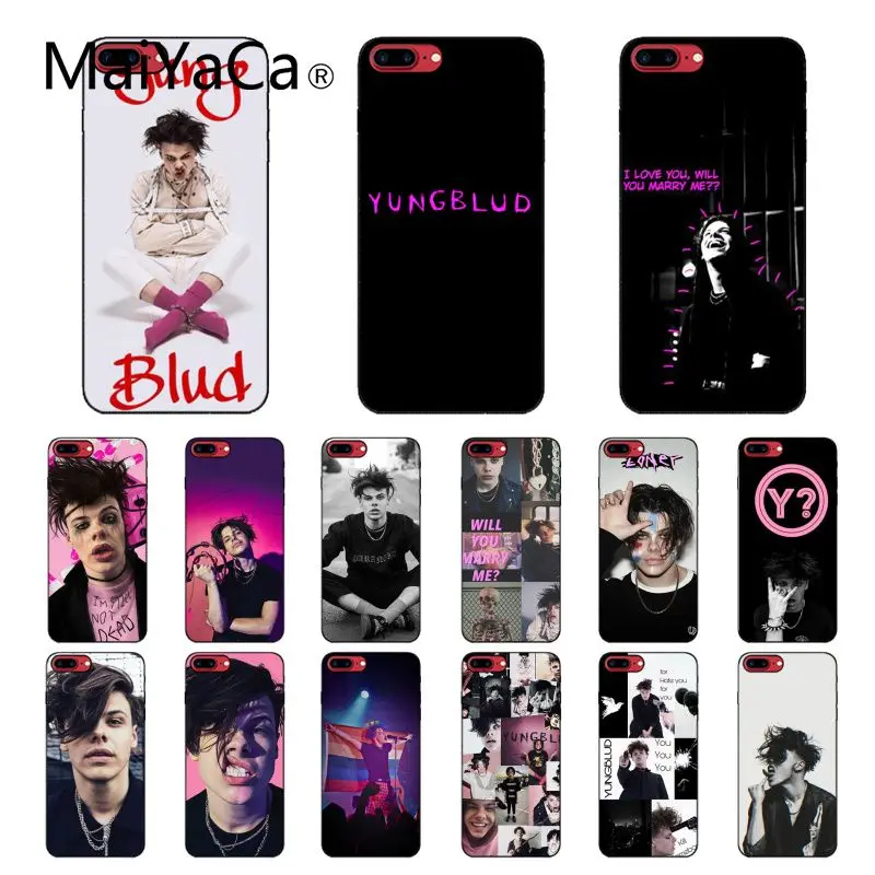 Yungblud Аксессуары для мобильных телефонов Чехол iphone 11 12 Pro XS MAX XR 8 7 6 Plus 5 5S SE мини |