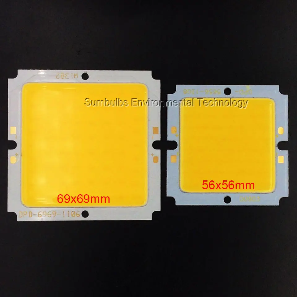 20 Вт 30 COB LED Light 69 мм 56 квадратный чип на плате источник света для потолочного