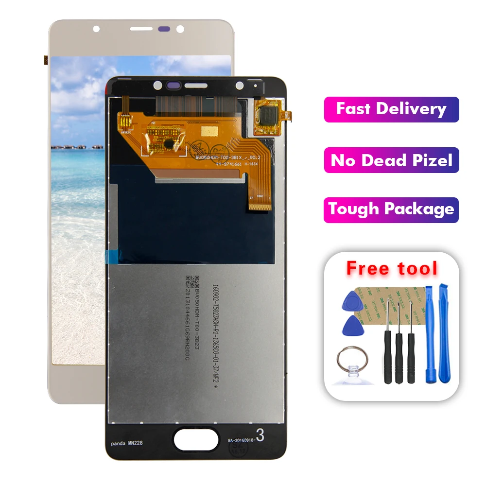 5 0 дюймов для Wiko U Feel Go ЖК дисплей Дисплей + кодирующий преобразователь сенсорного