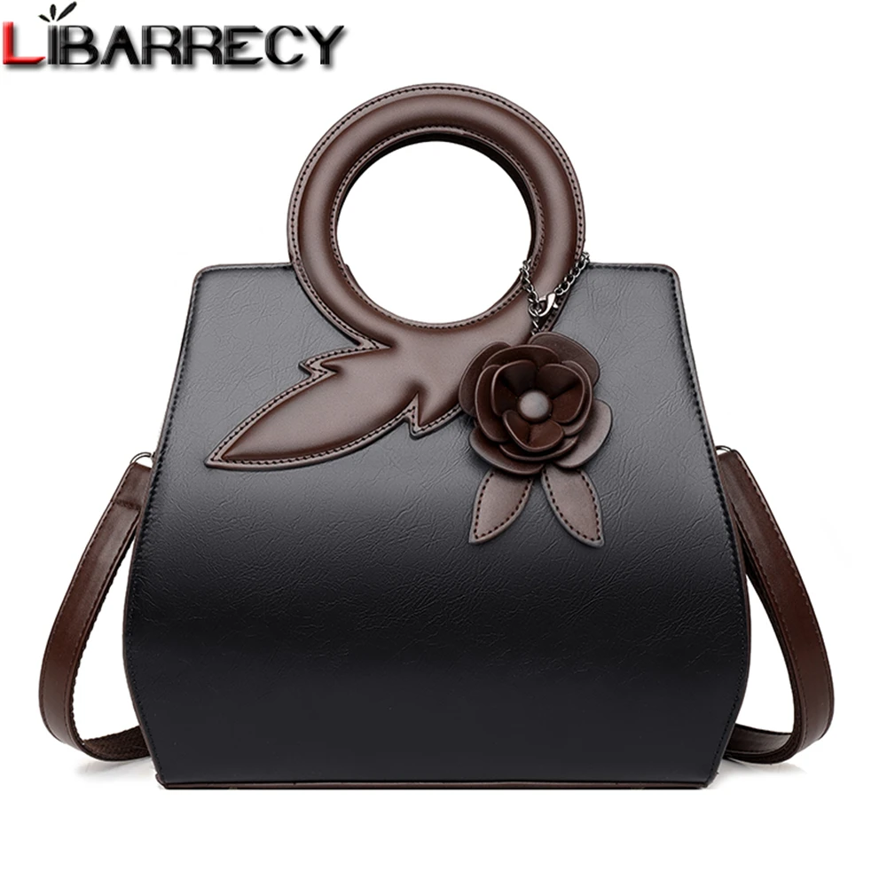 

2023 Fashion New High Quality Leather Women's Handbags Luxury Designer Panelled Ladies Shoulder Messenger Bag Bolsos De Mujer