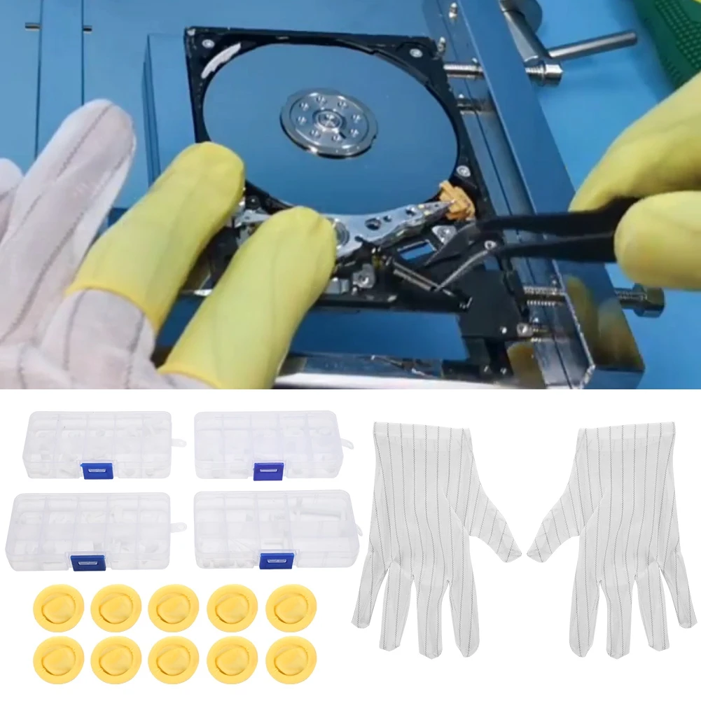 

56PCS 2.5 3.5inch Hard Drive Head Replacement Tools, Professional HDD Head Comb Tool Kit, Hard Disk Magnetic Head Changing Tool