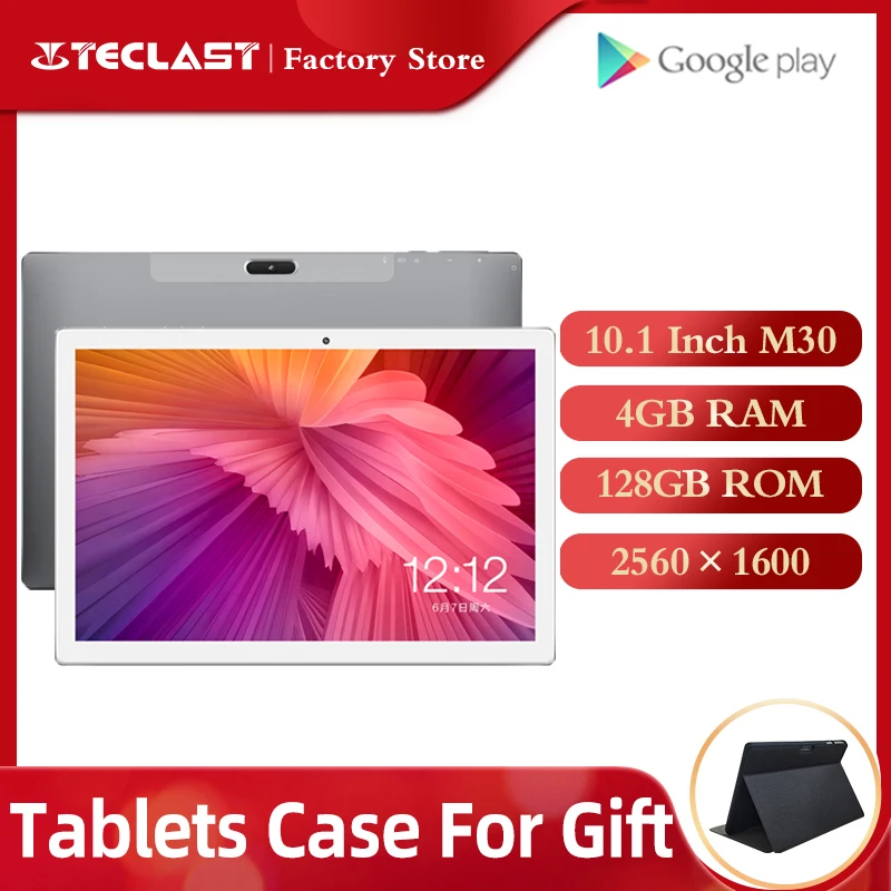 Teclast M30 планшет экран 10 1 дюймов Android 2560*1600 4G 4 Гб ОЗУ 128 ПЗУ|Планшеты| |